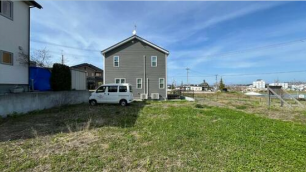 八戸市、土地の外観画像です