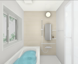 八戸市大字河原木、中古一戸建ての風呂画像です