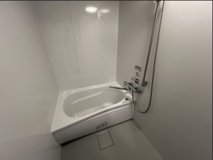 八戸市大字大久保、新築一戸建ての風呂画像です