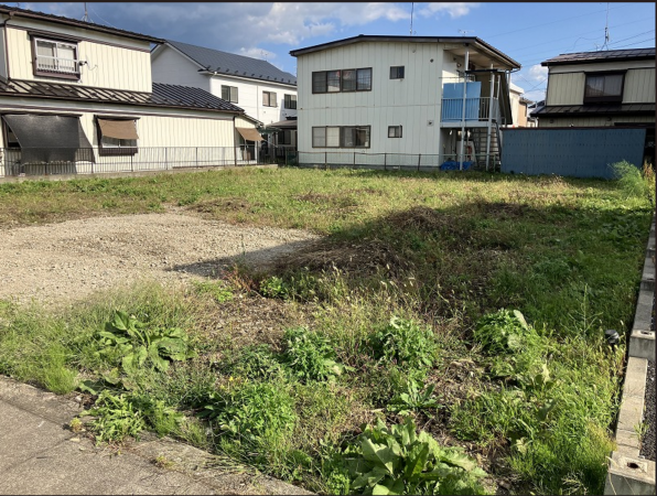 八戸市江陽、土地の外観画像です