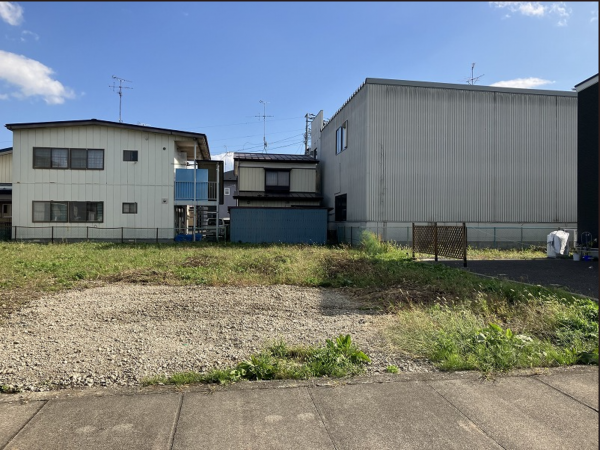 八戸市江陽、土地の外観画像です