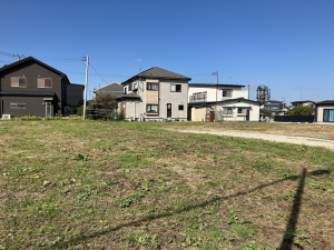 八戸市大字新井田、土地の外観画像です