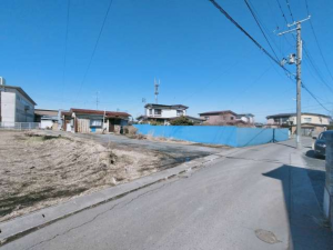 八戸市湊高台、土地の外観画像です