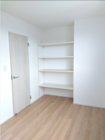 八戸市長根、新築一戸建ての収納画像です