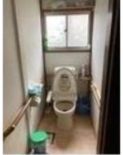 八戸市大字大久保、中古一戸建てのトイレ画像です