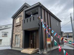 八戸市大字新井田、新築一戸建ての外観画像です