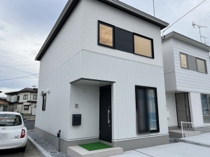 八戸市大字大久保、新築一戸建ての外観画像です