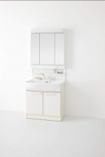 八戸市大字妙、中古一戸建ての洗面画像です