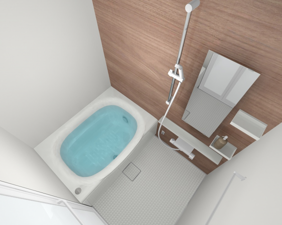 八戸市大字妙、中古一戸建ての風呂画像です