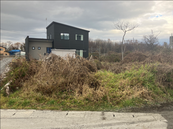 八戸市大字妙、土地の外観画像です