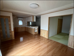 八戸市大字河原木、新築一戸建ての内装画像です