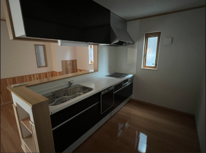 八戸市大字河原木、新築一戸建てのキッチン画像です