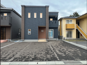 八戸市大字河原木、新築一戸建ての外観画像です