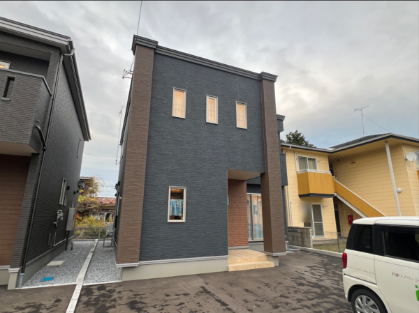八戸市大字河原木、新築一戸建ての外観画像です