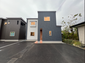 八戸市江陽、新築一戸建ての外観画像です
