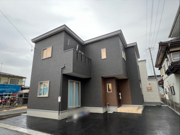 八戸市沼館、新築一戸建ての外観画像です