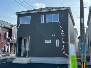 八戸市江陽、新築一戸建ての外観画像です