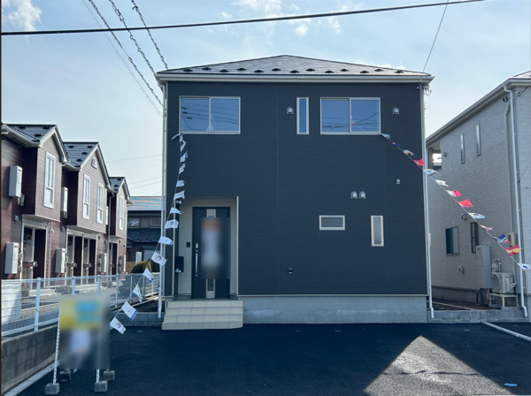 八戸市江陽、新築一戸建ての外観画像です