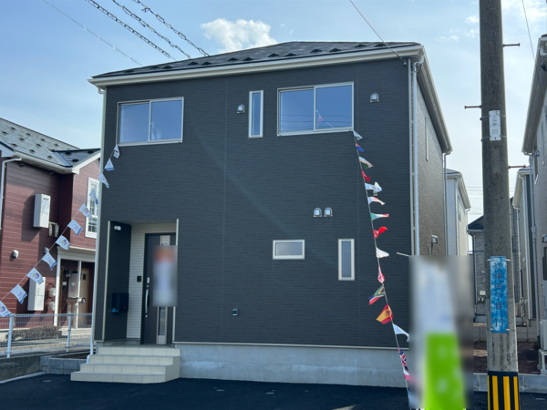 八戸市江陽、新築一戸建ての外観画像です