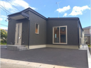 三沢市南町、新築一戸建ての外観画像です