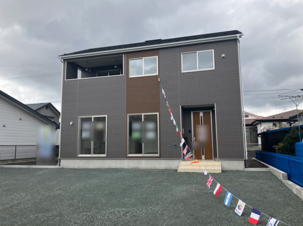 十和田市東十四番町、新築一戸建ての外観画像です