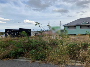 八戸市東白山台、土地の外観画像です