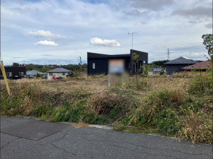 八戸市東白山台、土地の外観画像です