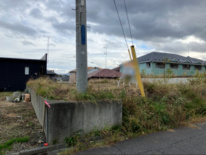 八戸市東白山台、土地の外観画像です