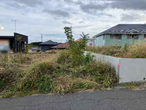 八戸市東白山台、土地の外観画像です