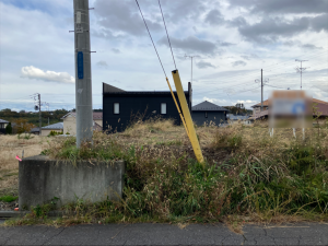 八戸市東白山台、土地の外観画像です