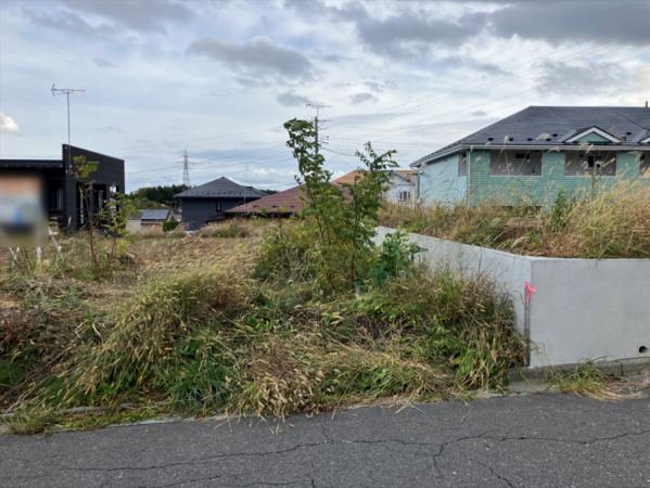 八戸市東白山台、土地の外観画像です