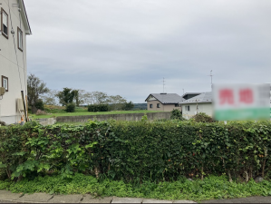 八戸市大字新井田、土地の外観画像です