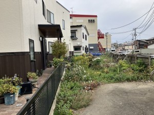 八戸市大字鍛冶町、土地の外観画像です