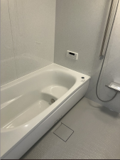 八戸市多賀台、中古一戸建ての風呂画像です