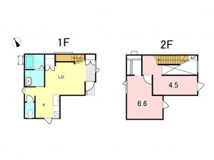 八戸市白銀、新築一戸建ての間取り画像です
