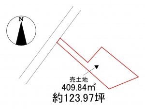 八戸市大字河原木、土地の間取り画像です