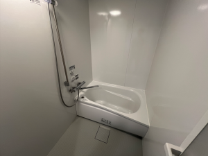 八戸市大字大久保、新築一戸建ての風呂画像です