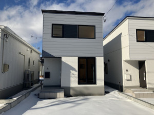 八戸市長者、新築一戸建ての外観画像です