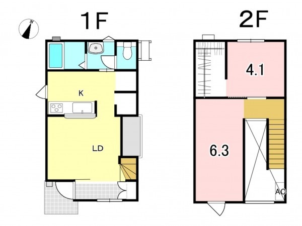 八戸市長者、新築一戸建ての間取り画像です