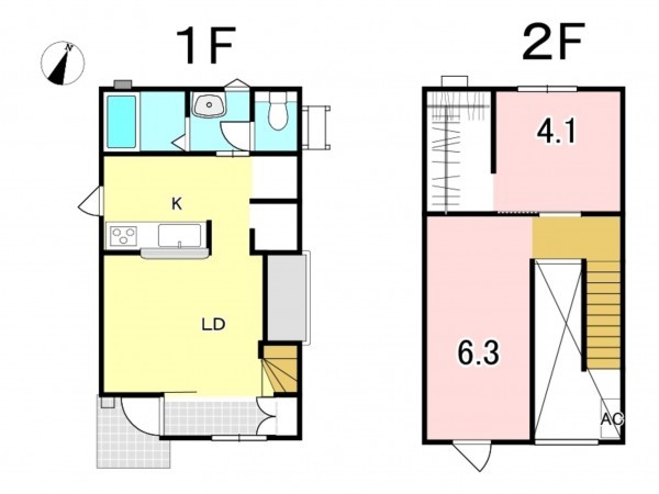 八戸市長者、新築一戸建ての間取り画像です