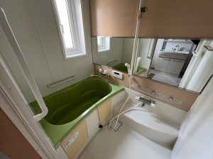 八戸市大字湊町、中古一戸建ての風呂画像です