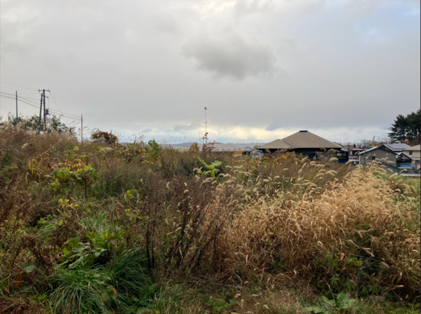 八戸市大字根城、土地の外観画像です