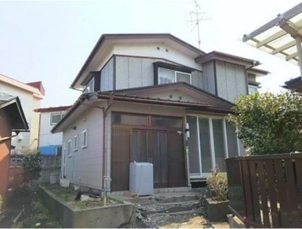 八戸市鮫町、中古一戸建ての外観画像です