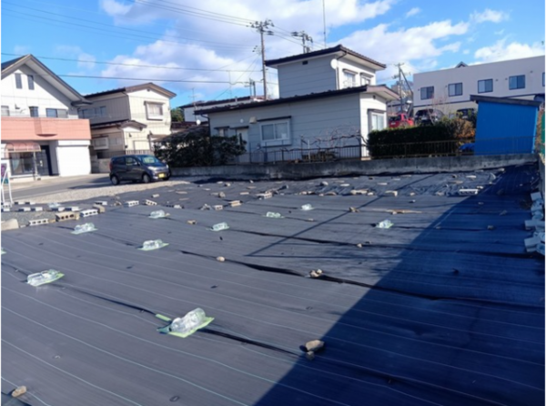八戸市鮫町、土地の外観画像です