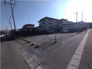 八戸市大字白銀町、土地の外観画像です