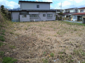 八戸市大字根城、土地の外観画像です