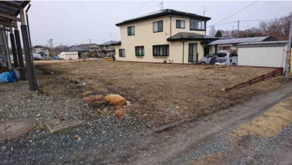 八戸市大字大久保、土地の外観画像です
