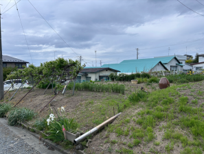 八戸市鮫町、土地の外観画像です