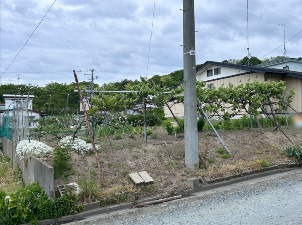 八戸市鮫町、土地の外観画像です