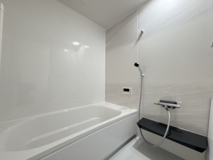 八戸市根城、新築一戸建ての風呂画像です